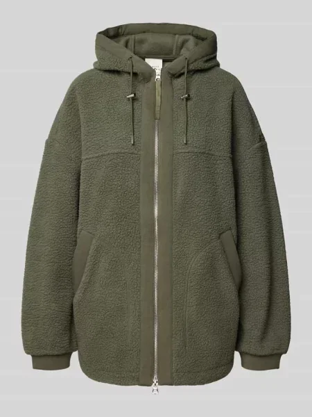 Kurtka z polaru o kroju relaxed fit z kapturem model ‘FEY’ Varley
