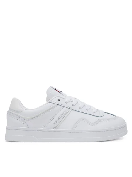 Tommy Jeans Сникърси The Greenwich Leather бял
