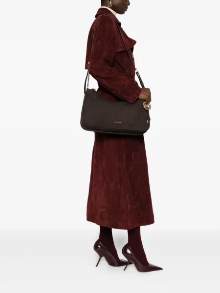 Geantă Michael Kors din piele maro