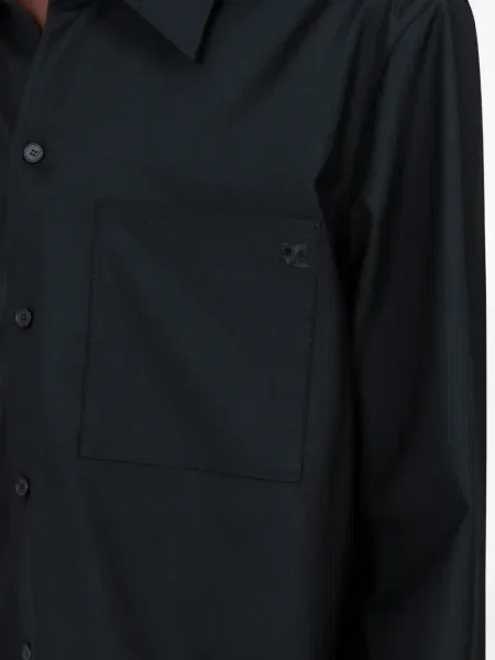 Cămașă Courreges lungă negru
