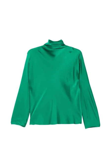 Cămașă Forte_forte din satin verde