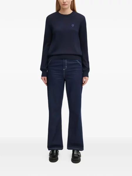 Lepršave traperice Carhartt Wip lepršave plava