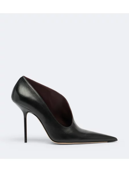 Pantofi cu toc Victoria Beckham din piele negru