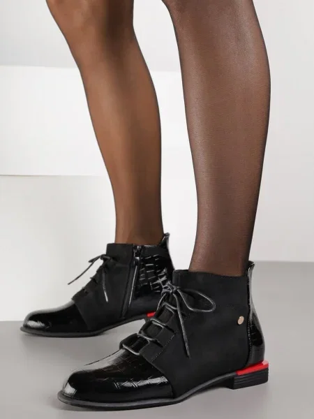 Botine negre