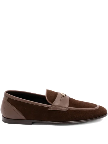 Pantofi loafer Dolce & Gabbana maro