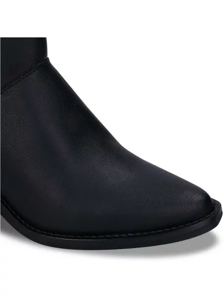 Nae Vegan Shoes Kovbojské boty KELLA' černá
