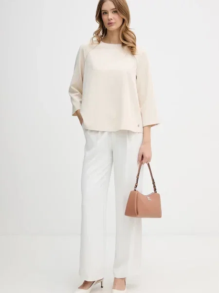 Блузка Joop! однотонна бежевий