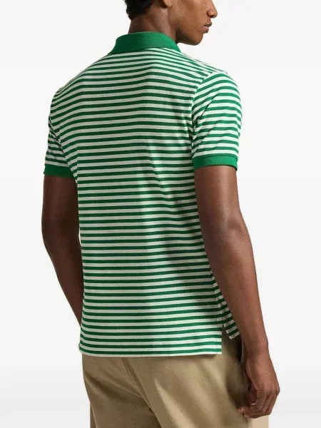 Bőr húzózsinór pólóing Polo Ralph Lauren barna