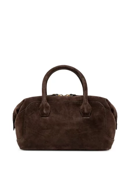 Szarvasbőr shopper táska Gianni Chiarini barna