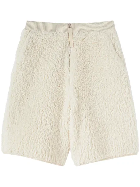 Pantaloni scurți Jil Sander alb