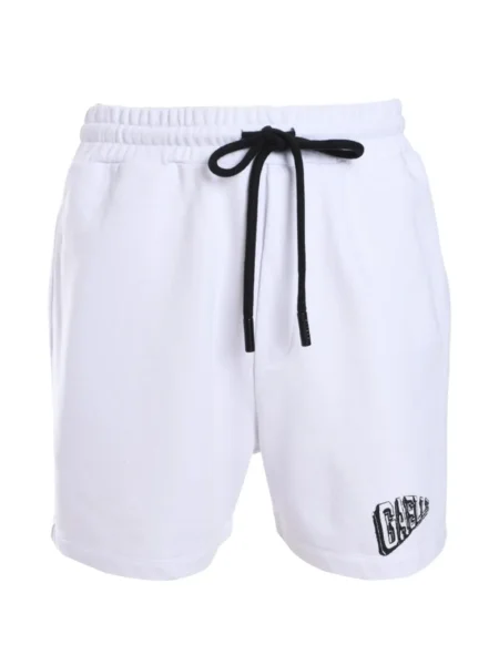 Șnur de strângere pantaloni scurți Gaelle alb