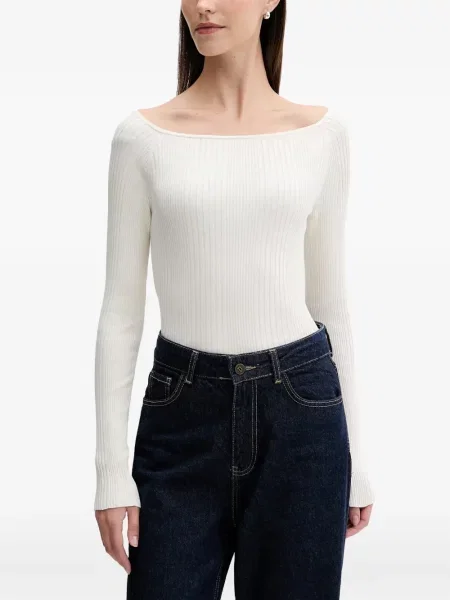 Pulover Benetton alb