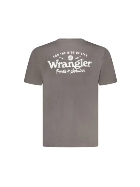 Koszulka Wrangler z krótkim rękawem szara