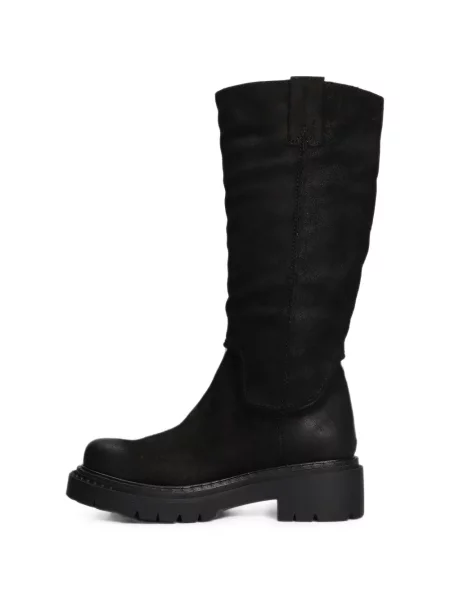 Cizme Ash din piele de căprioară negru