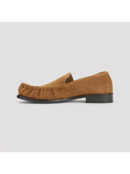 Półbuty Dries Van Noten zamszowe brązowe