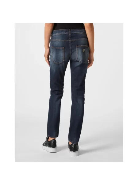 Spodnie Philipp Plein niebieskie