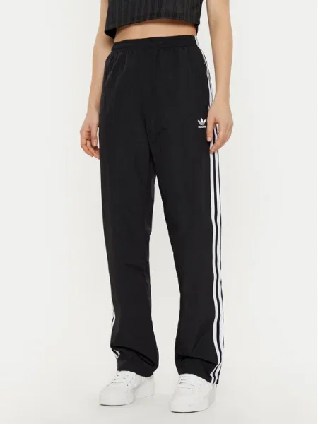 Adidas Pantaloni trening Woven Negru alb