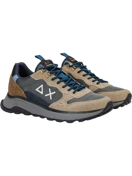 Pantofi Sun68 gri