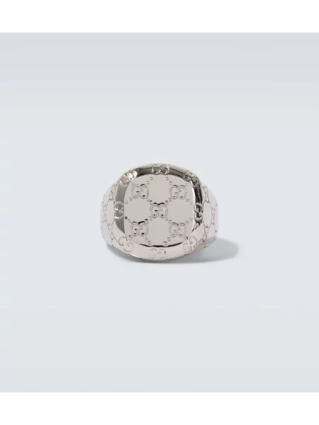 Prsten Gucci stříbrný