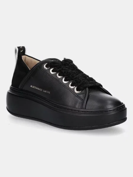 Alexander Smith sneakers din piele Wembley High negru