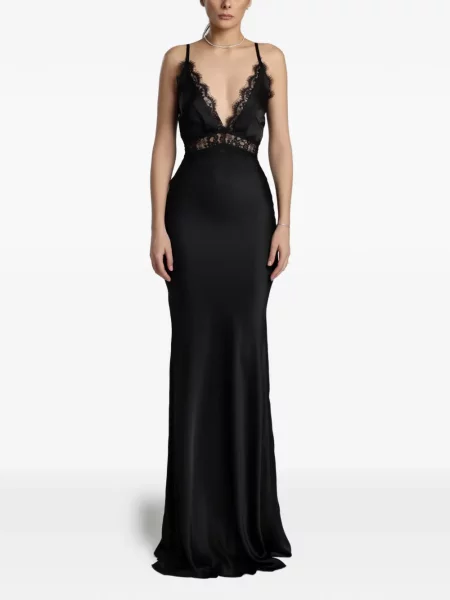 Rochie Miau By Clara Rotescu din satin negru