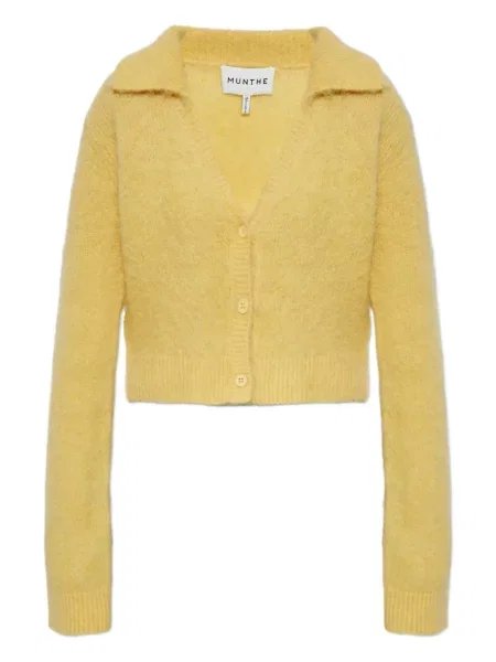 Cardigan Munthe galben