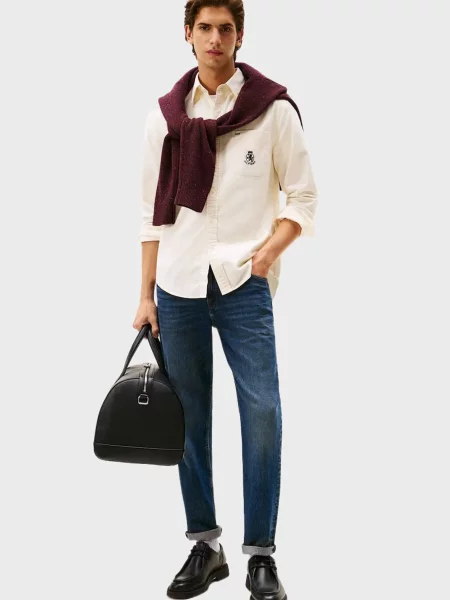 Рубашка Tommy Hilfiger белая