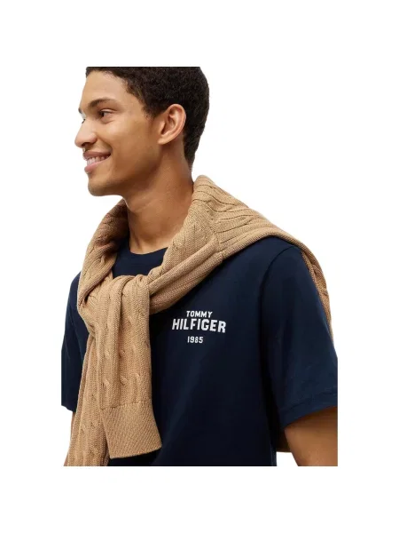 Tricou Tommy Hilfiger albastru