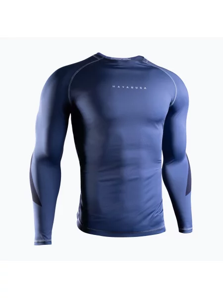 Tricou cu mânecă lungă Hayabusa cu mâneci lungi albastru