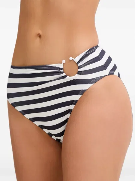 Reversibil costum de baie Michael Michael Kors cu autograf evazat negru