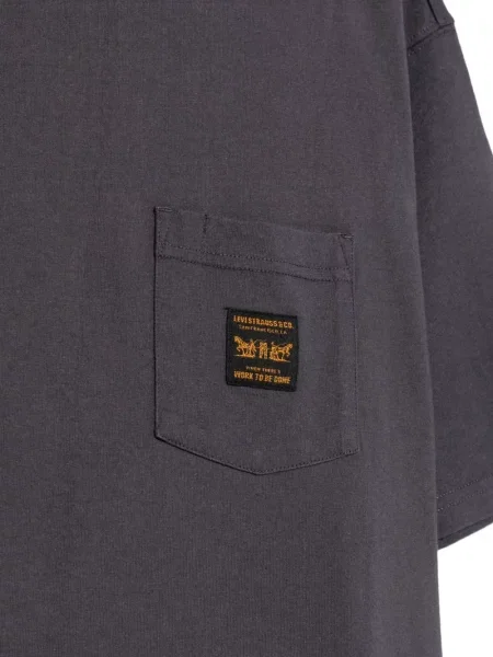 Decupat blugi Levi's® de catifea cord maro