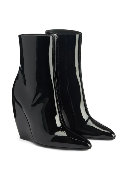 Cizme scurte Giuseppe Zanotti din piele negru