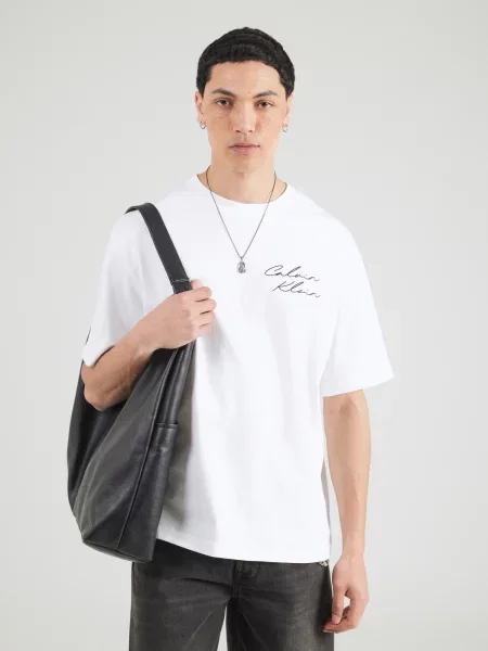 Calvin Klein Jeans Tricou alb