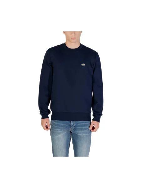 Bluza z efektem melanżu Lacoste niebieska