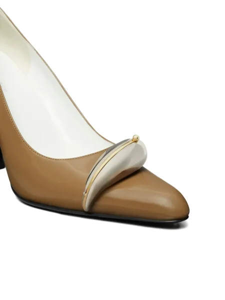 Pantofi cu toc Tory Burch maro
