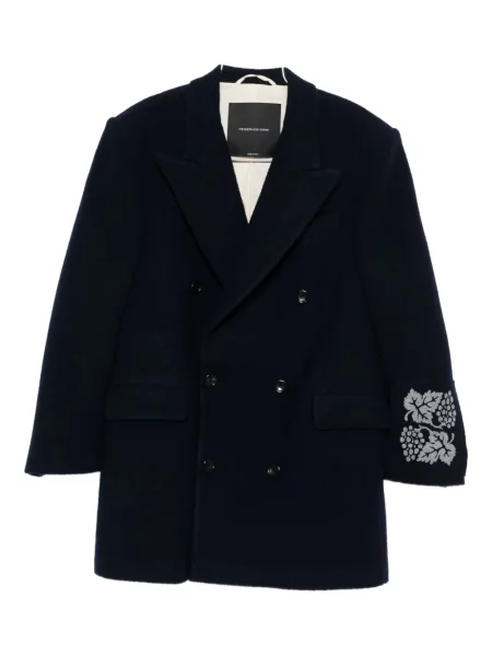 Sacou Federico Cina cu broderie albastru