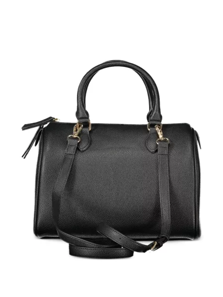 Shopper táska Mario Valentino autogrammal fekete
