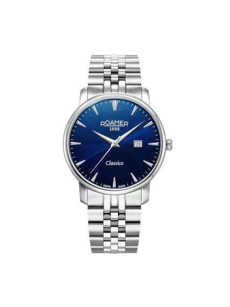 Roamer Analogové hodinky Date watch Classico Gents' modrá