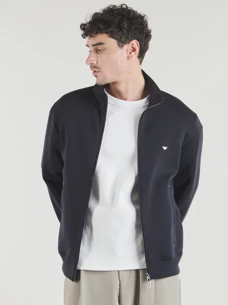 Geacă Emporio Armani albastru