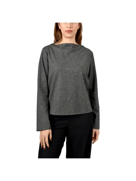 Tricou mânecă lungă Niu' maro