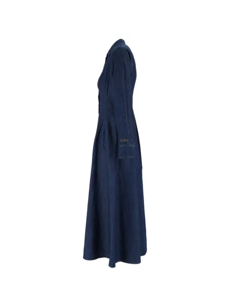 Rochie din denim Mc2 Saint Barth albastru