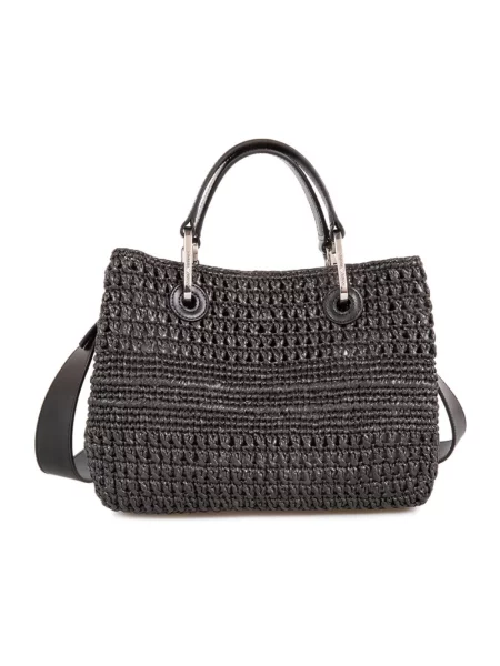 Torebka Emporio Armani skórzana czarna