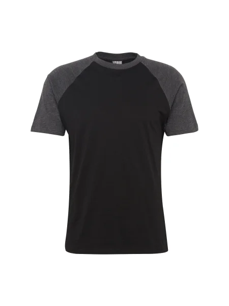 Urban Classics Tricou / gri închis negru