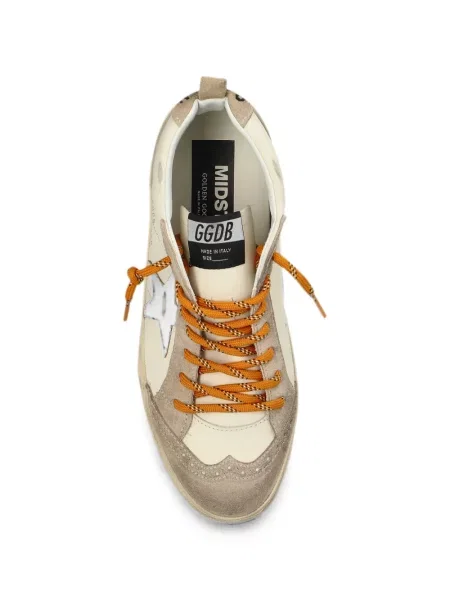 Viseltes hatású sneaker Golden Goose Mid Star