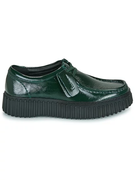 Pantofi Clarks verde