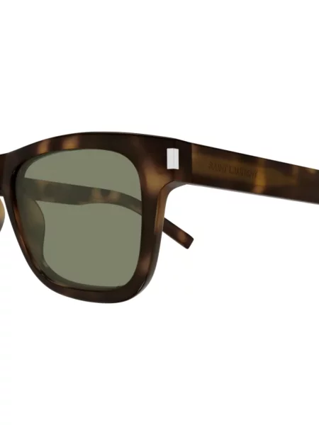 Sluneční brýle Saint Laurent Eyewear hnědé