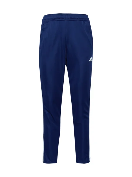 Adidas Performance pantaloni de antrenament Train Essentials marin cu imprimeu albastru