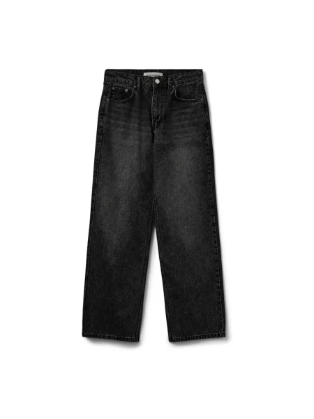 Jeansy straight leg Sofie Schnoor czarne