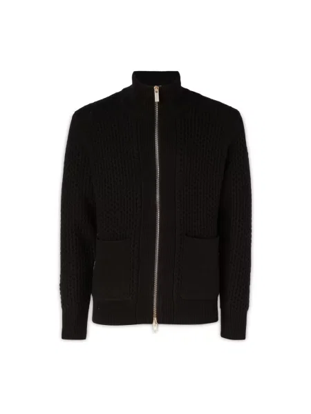 Bluza rozpinana Paolo Pecora czarna