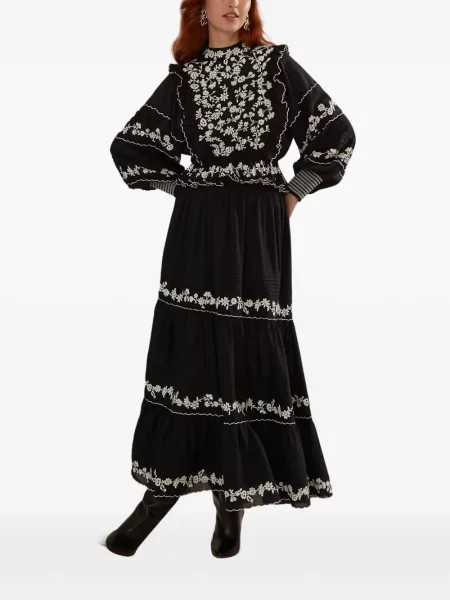 Top Farm Rio cu volane negru